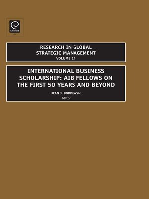 cover image of Research in Global Strategic Management, Volume 14
